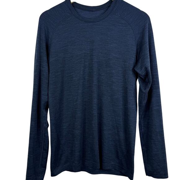 Lululemon Metal Vent Tech Surge Long Sleeve Nautical Navy / Blueprint Size S - Picture 3 of 8